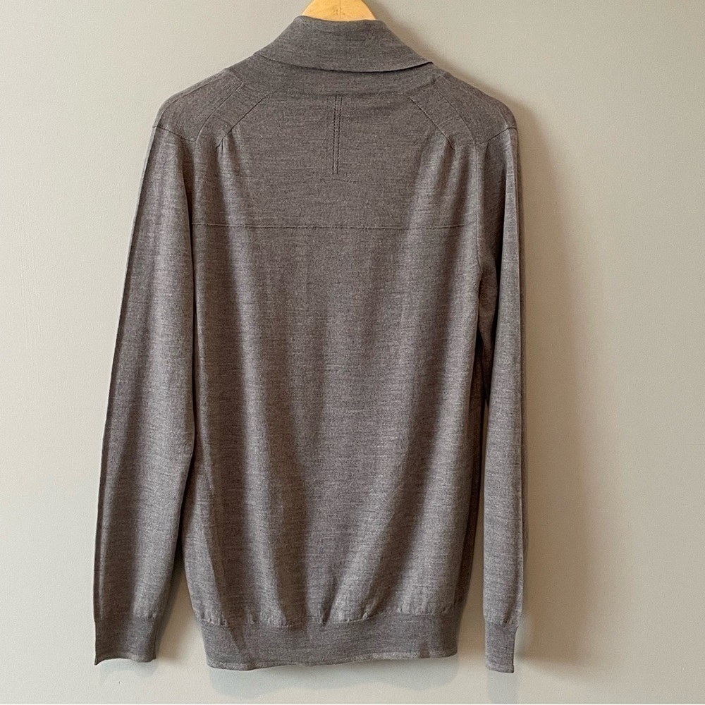 +39 Masq 100% pure extra fine Merino wool cardigan - Picture 7 of 10